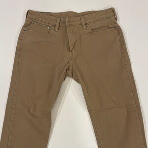 Levi's Men's Brown Straight Jeans